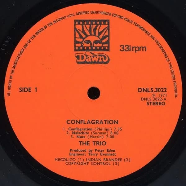 The Trio — Conflagration