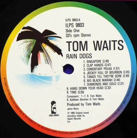 Tom Waits — Rain Dogs