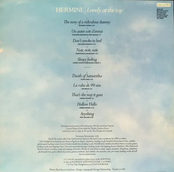 Hermine (3) — Lonely At The Top