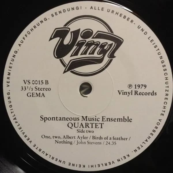 Spontaneous Music Ensemble — Live Big Band And Quartet