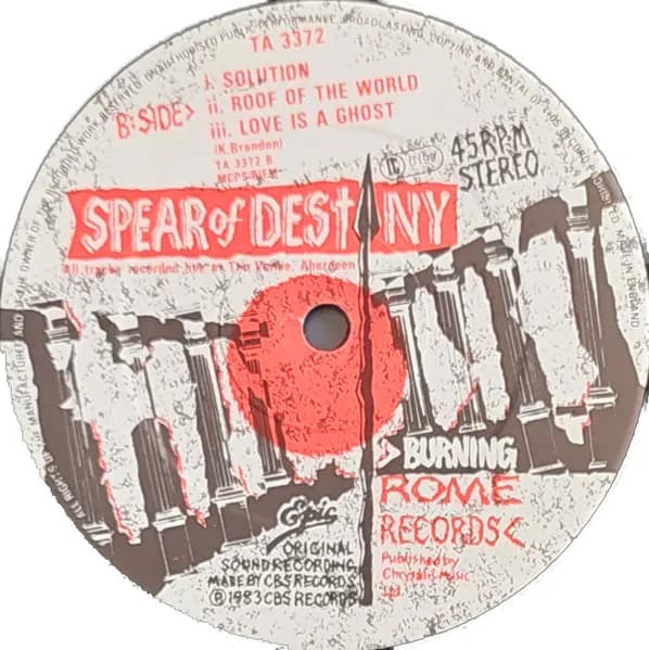 Spear Of Destiny — The Wheel