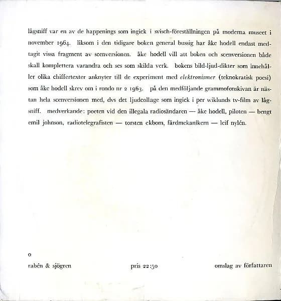 Åke Hodell — Lågsniff