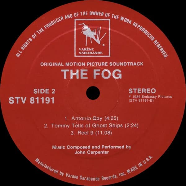 John Carpenter — The Fog (Original Motion Picture Soundtrack)