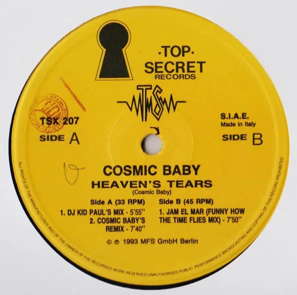 Cosmic Baby — Heaven's Tears (Jam El Mar Kid Paul Remixes)