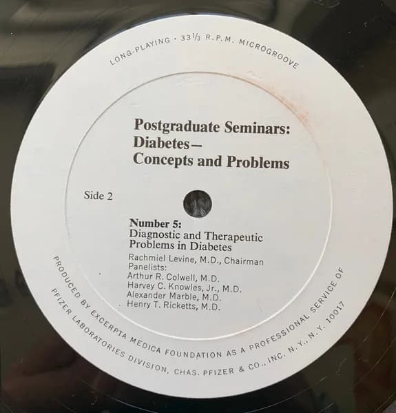 Various — Postgraduate Seminars: Diabetes - Concepts And Problems Number 5