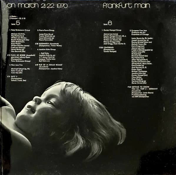 Various — Born Free: The 12. German Jazz Festival