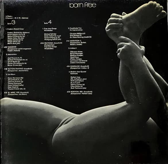 Various — Born Free: The 12. German Jazz Festival