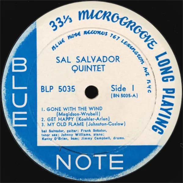 Sal Salvador Quintet — Sal Salvador Quintet