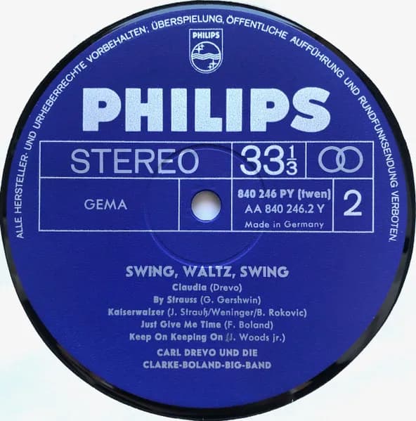 Karl Drewo Und Clarke-Boland Big Band — Swing, Waltz, Swing