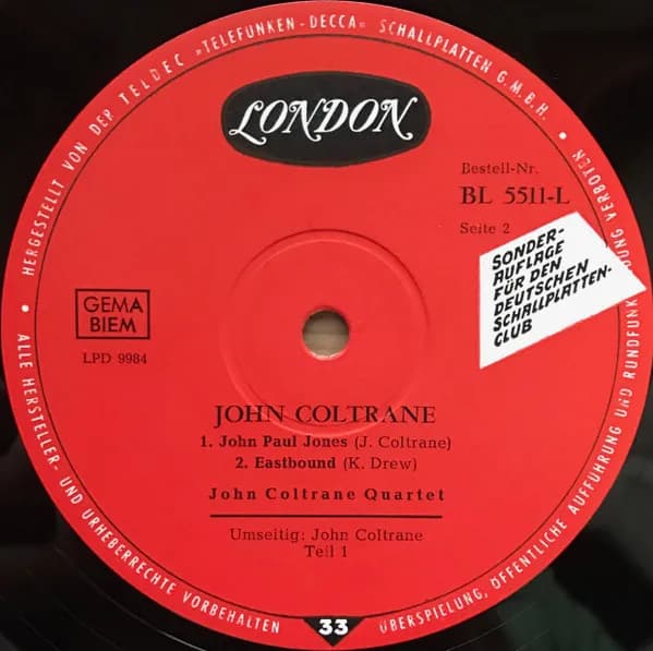 The John Coltrane Quartet — John Coltrane Quartet
