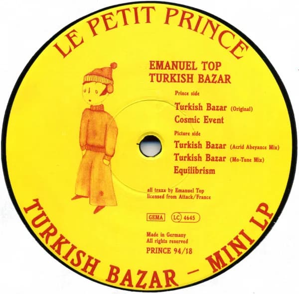 Emmanuel Top — Turkish Bazar - Mini LP