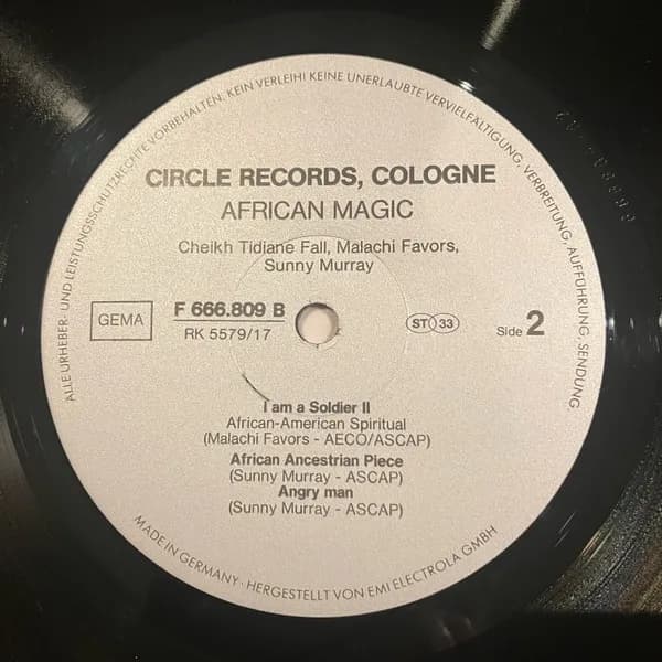 Cheikh Tidiane Fall, Malachi Favors, Sunny Murray — African Magic