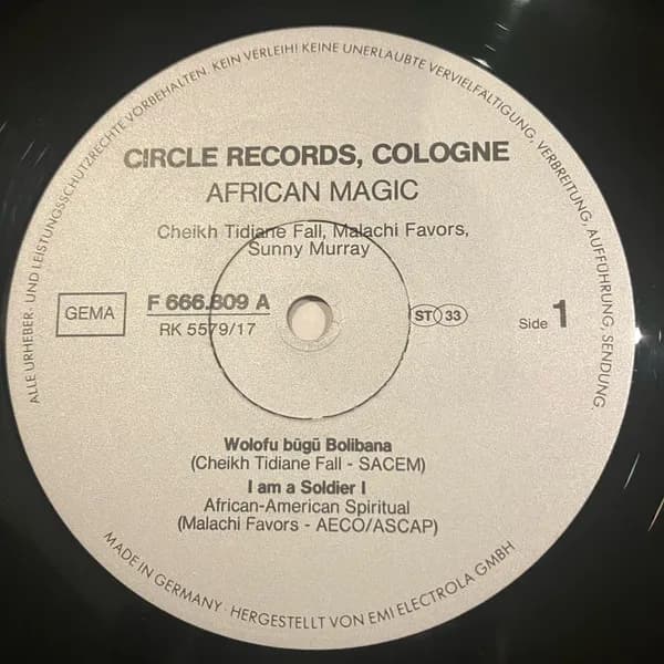 Cheikh Tidiane Fall, Malachi Favors, Sunny Murray — African Magic