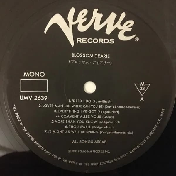 Blossom Dearie — Blossom Dearie