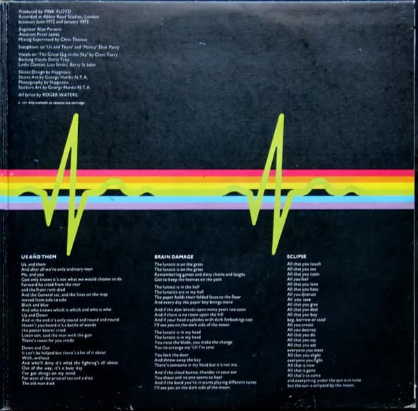 Pink Floyd — The Dark Side Of The Moon