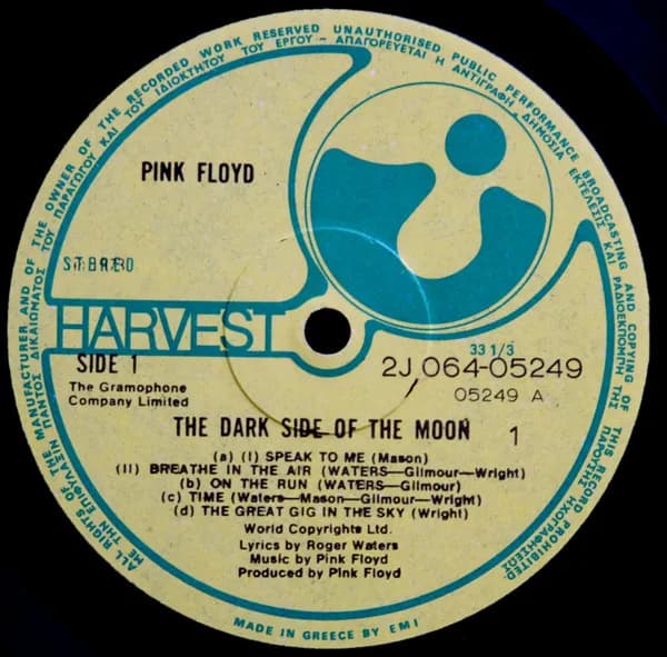 Pink Floyd — The Dark Side Of The Moon