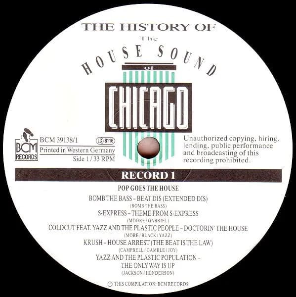 Various — The History Of The House Sound Of Chicago (...From The Very Beginning...) - The Story Continues