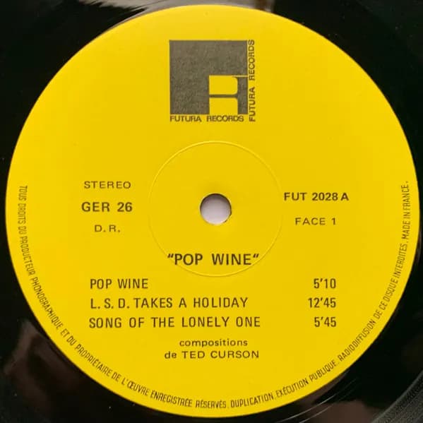 Ted Curson — Pop Wine