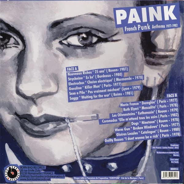 Various — Paink (French Punk Anthems 1977-1982)
