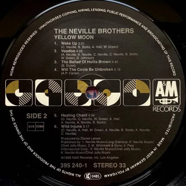 The Neville Brothers — Yellow Moon