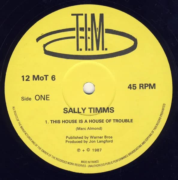 Sally Timms And The Drifting Cowgirls — This House Is A House Of Trouble