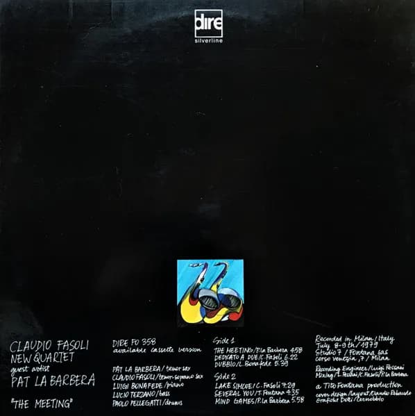 Claudio Fasoli New Quartet, Pat LaBarbera — The Meeting