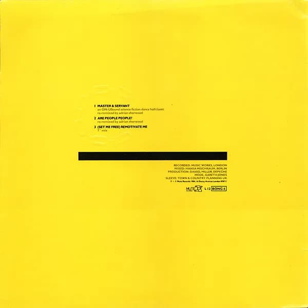 Depeche Mode — Master And Servant (An ON-USound Science Fiction Dance Hall Classic)