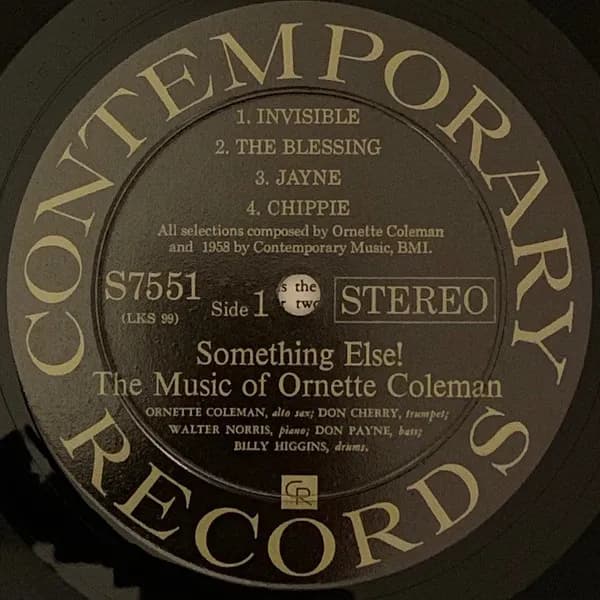 Ornette Coleman — Something Else!!!!