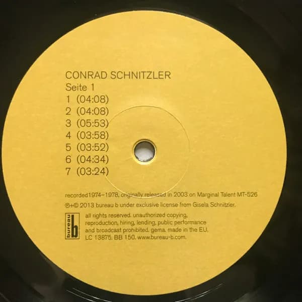 Conrad Schnitzler — Gold