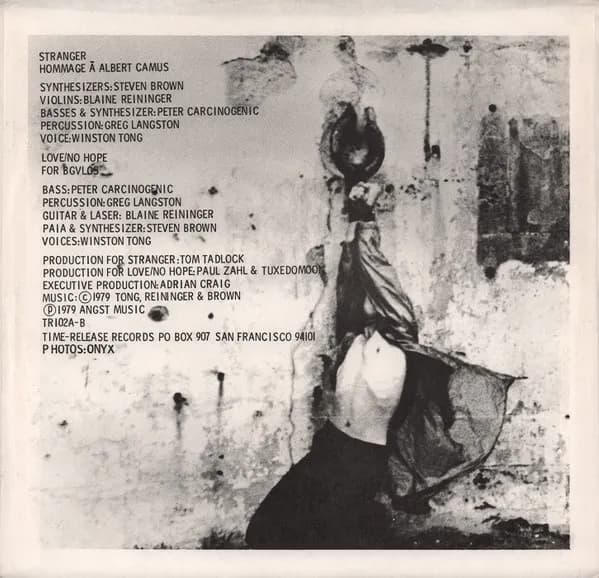 Winston Tong w/ Tuxedomoon — Stranger