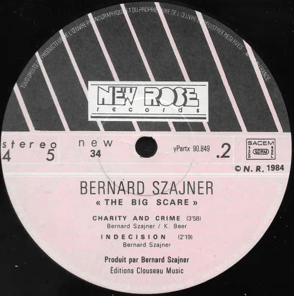 Bernard Szajner — The Big Scare
