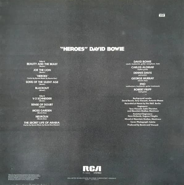 David Bowie — "Heroes"