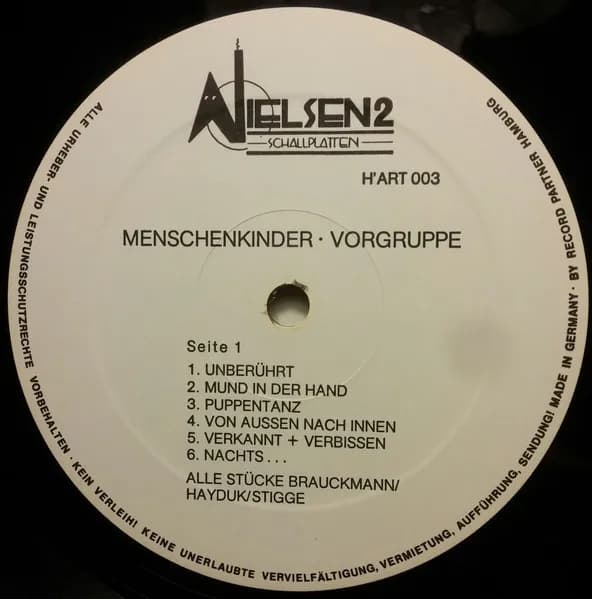 Vorgruppe — Menschenkinder