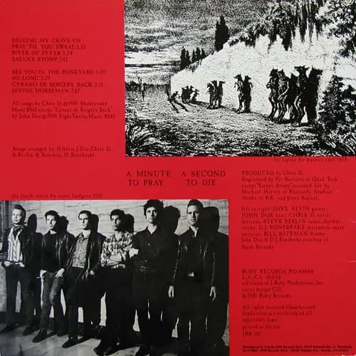 The Flesh Eaters — A Minute To Pray A Second To Die
