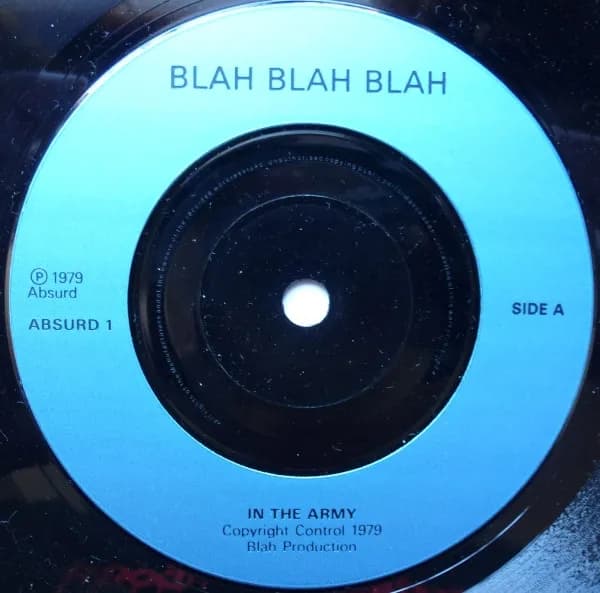 Blah Blah Blah — In The Army