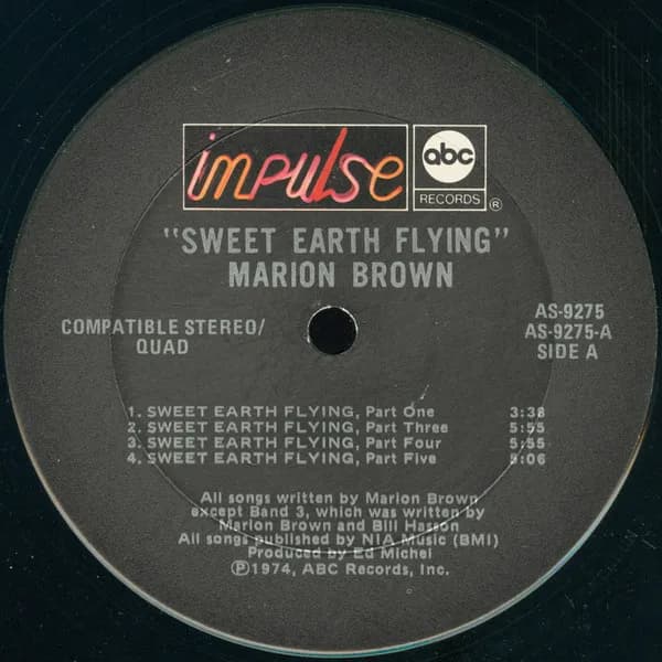Marion Brown — Sweet Earth Flying