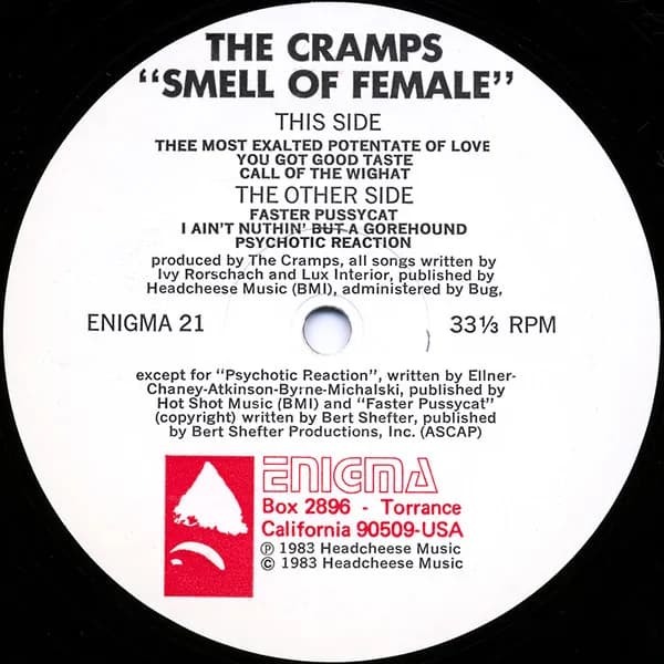 The Cramps — Smell Of Female