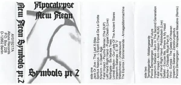 Apocalypse - New Aeon Symbols Pt. 2