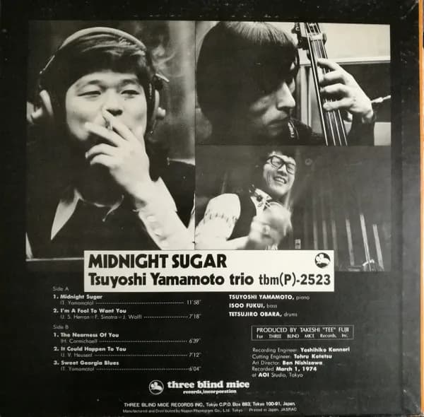 Tsuyoshi Yamamoto Trio — Midnight Sugar