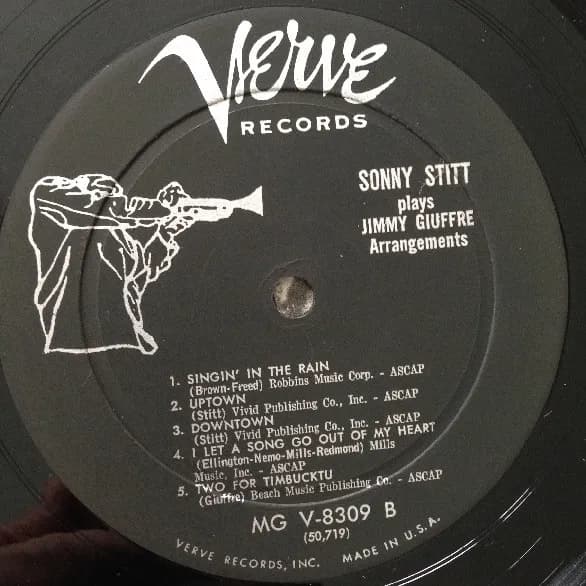 Sonny Stitt — Plays Jimmy Giuffre Arrangements
