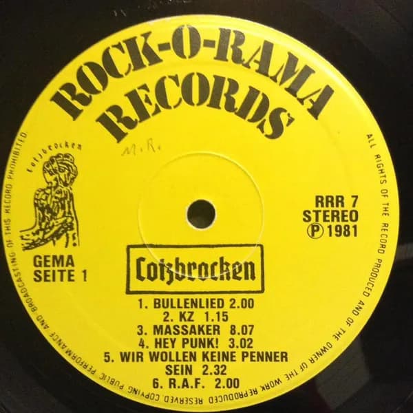 Cotzbrocken — Jedem Das Seine...