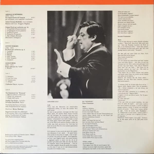 Bruno Maderna — Schönberg • Webern • Berg