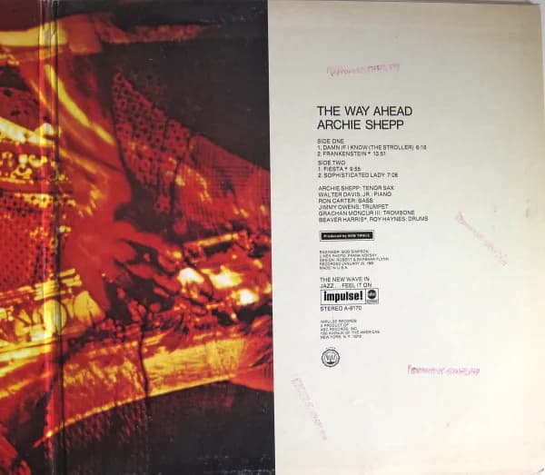 Archie Shepp — The Way Ahead