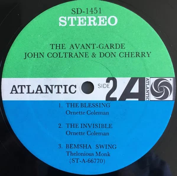 John Coltrane & Don Cherry — The Avant-Garde