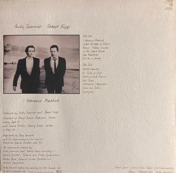 Andy Summers, Robert Fripp — I Advance Masked