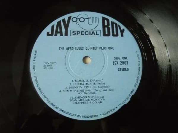 The Afro Blues Quintet Plus One — The Afro-Blues Quintet Plus One