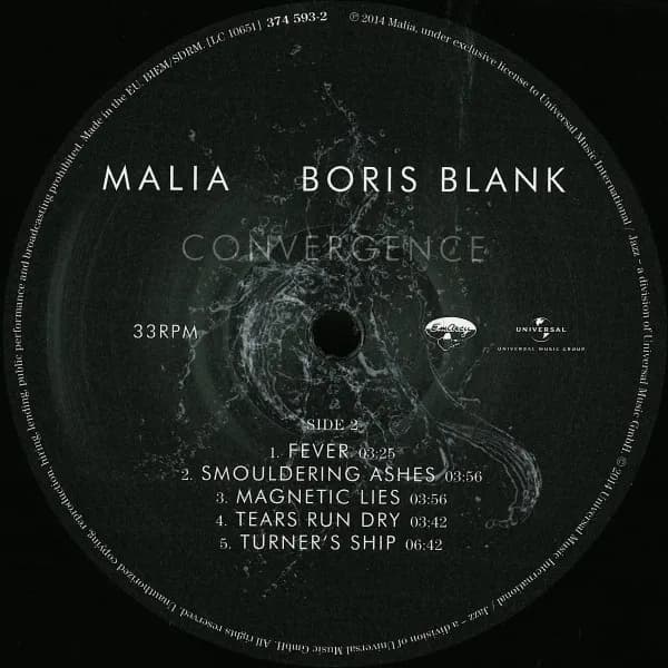 Malia, Boris Blank — Convergence