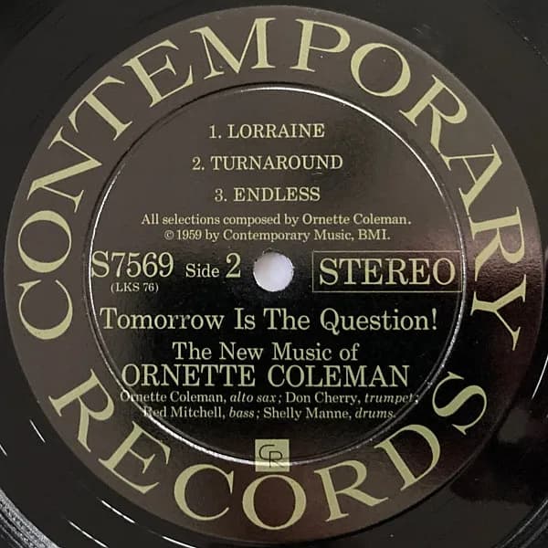 Ornette Coleman — Tomorrow Is The Question!