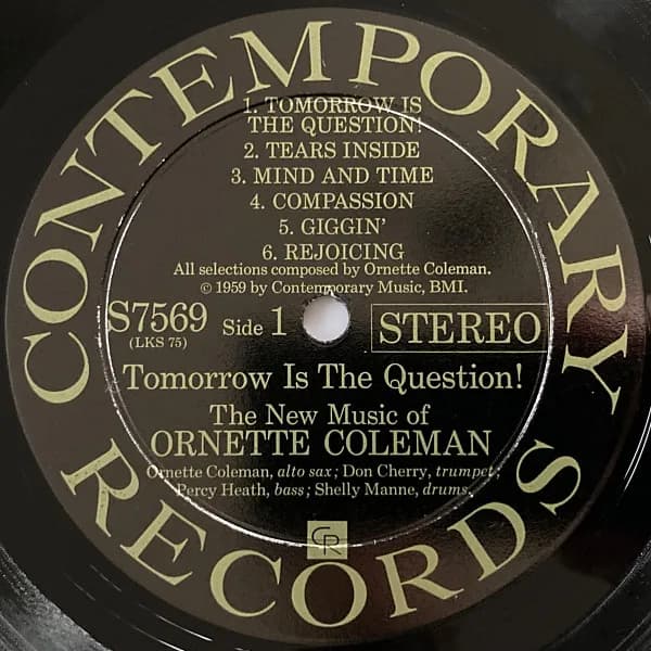 Ornette Coleman — Tomorrow Is The Question!