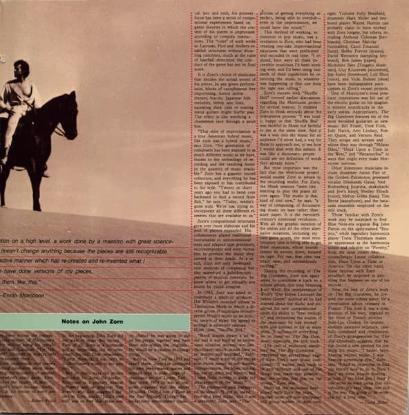 John Zorn Plays The Music Of Ennio Morricone — The Big Gundown